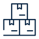 Icono de cajas.