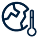 Icono de seguimiento de nivel de servicio y emisiones de CO₂.